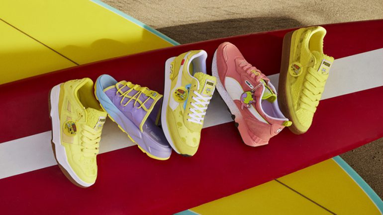 Puma Presenta Colecci N De Sneakers Y Ropa De Bob Esponja