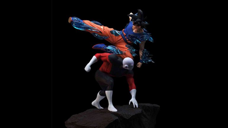 Coleccionable: figura de Gokú vs. Jiren (Dragon Ball Super) | Gamer Style