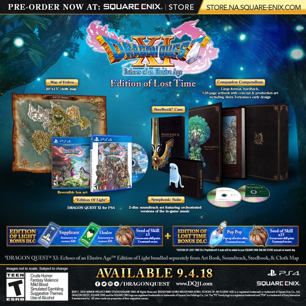 E32018: Nuevo tráiler de Dragon Quest XI: Echoes of an Elusive | Gamer Style