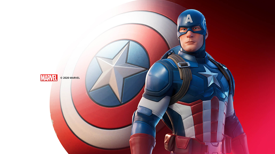 Capitán América Fortnite