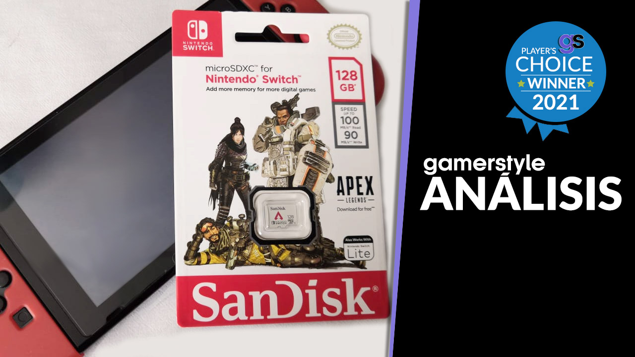 ramo de flores trompeta ayudante Análisis: Tarjeta SanDisk microSDXC para Nintendo Switch, edición Apex  Legends | Gamer Style