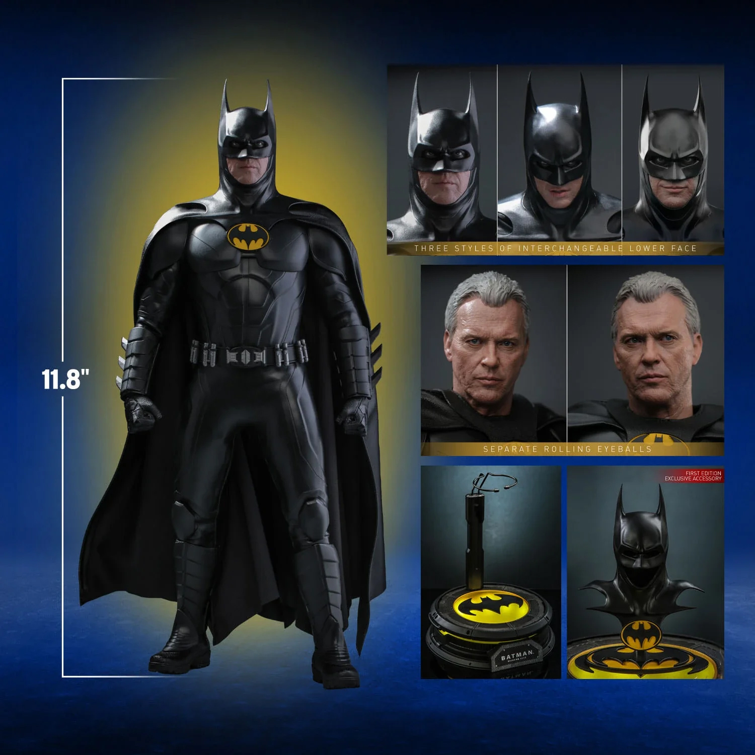 Hot Toys Presenta Figura Del Batman De Michael Keaton Para The Flash Gamer Style