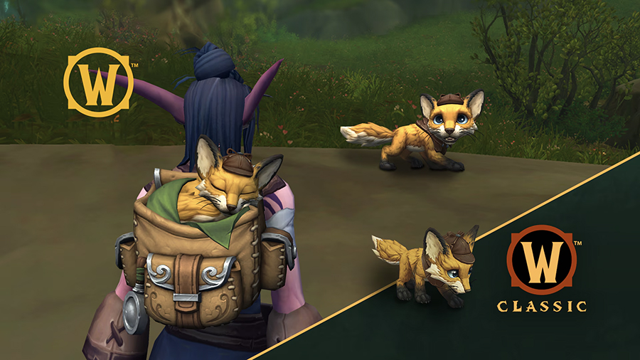 Buy a pet in WoW and support the CureDuchenne organization