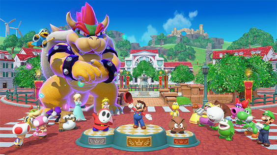 Super Mario Party Jamboree no se libra del poderoso Bowser