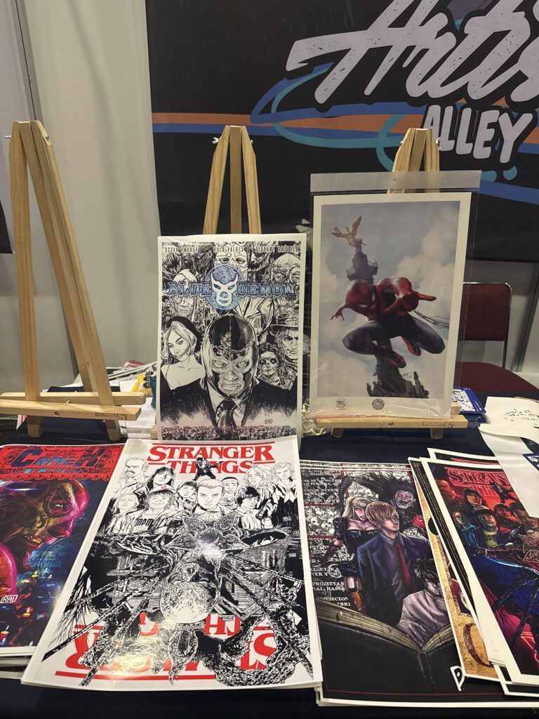 Los Artistas mostraron su gran trabajo en La Mole Comic Con 2025 / Foto: Carlos Miranda