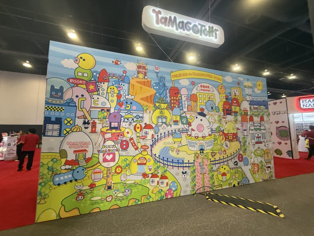 Tamagochi aqui, Tamagochi alla, Bandai nos regresó a los noventas con esta sorpresa en La Mole Comic Con 2025 / Foto: Carlos Miranda