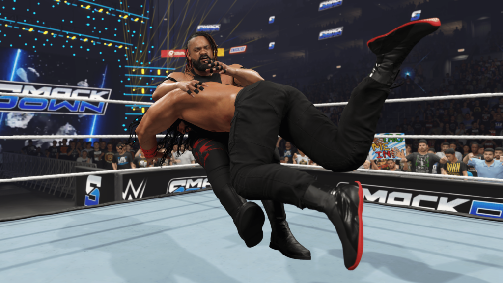 Puedes aplicar tus técnicas favoritas de tus luchadores estrella en WWE 2K25 / Foto: 2K