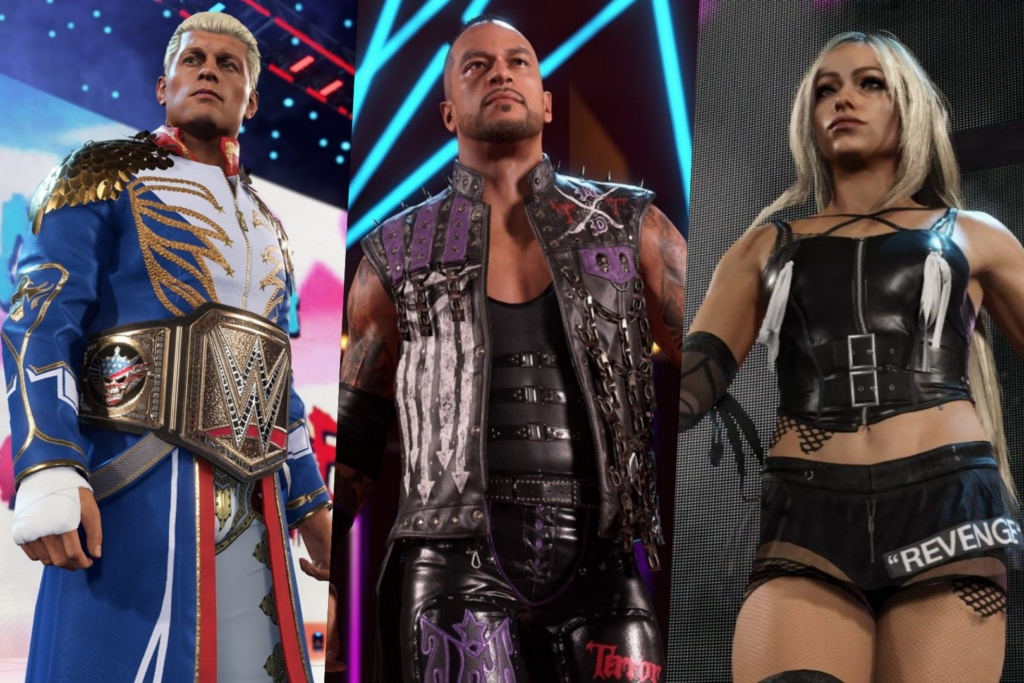 Las superestrellas de la WWE se ven tan realistas en esta nueva version de WWE 2K25 / Foto: 2K