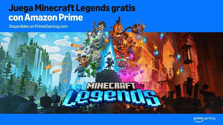 Minecraft Legends, Mafia III: Definitive Edition y más juegos gratis con Prime Gaming en abril