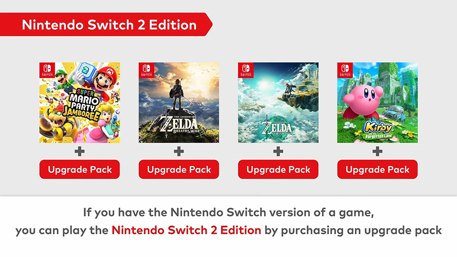 Nintendo Switch 2 Juegos Mejorados