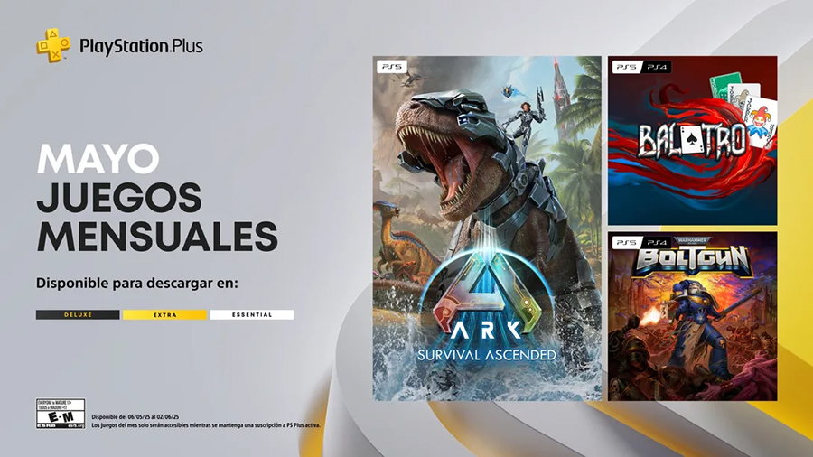 Juegos Gratis PS Plus Mayo 2025