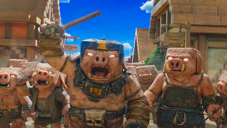 A Minecraft Movie Formato Digital