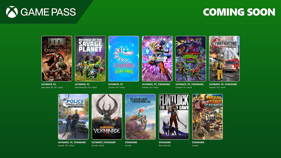 Xbox Game Pass Mayo 2025