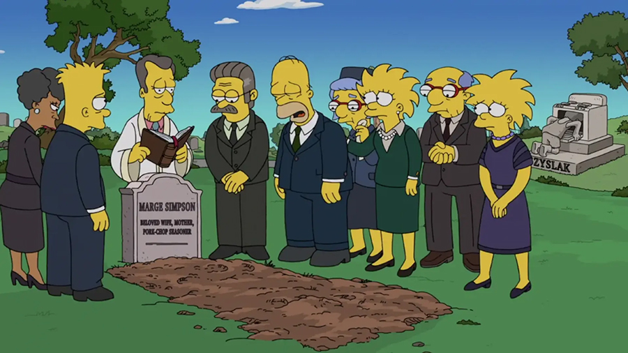 Muerte Marge Simpson Los Simpsons
