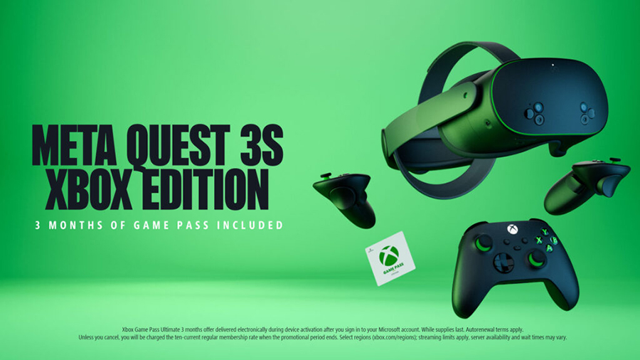 Meta Quest 3S Xbox Edition Lanzamiento Limitado