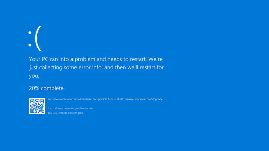 La pantalla azul desaparecerá tras casi 40 años en Windows