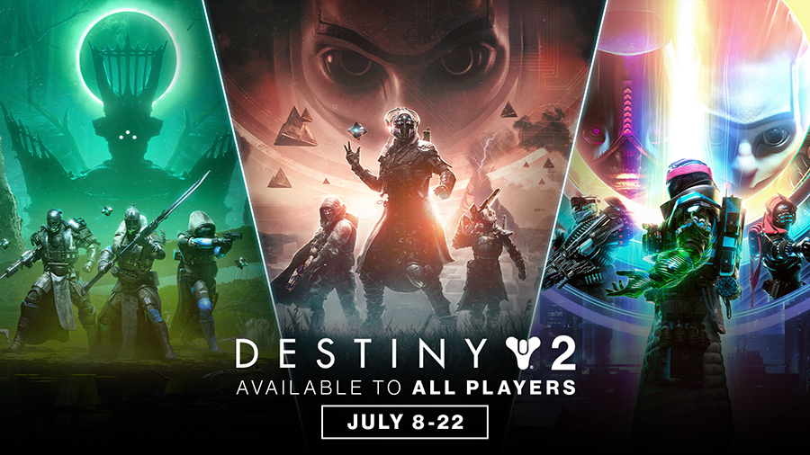 Destiny 2 Expansiones Gratis 8-22 Julio