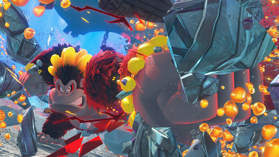 Super Mario Odyssey Estudio Donkey Kong Bananza