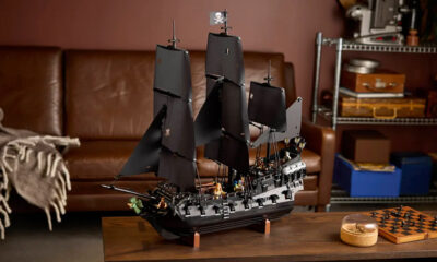 LEGO lanzará el set Piratas del Caribe con el icónico Perla Negra