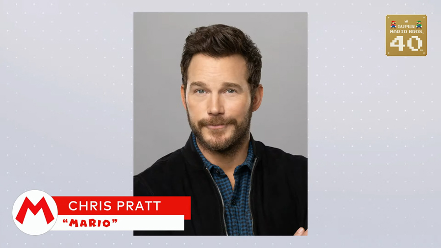 Chris Pratt Mario The Super Mario Galaxy Movie