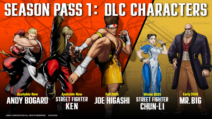 Fatal Fury: City of the Wolves Pase de Temporada 1