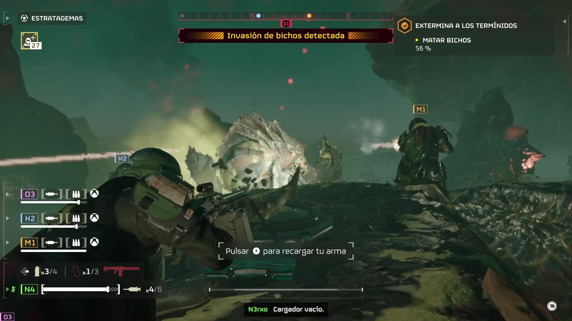 Reseña: Helldivers 2 (Xbox Series S)
