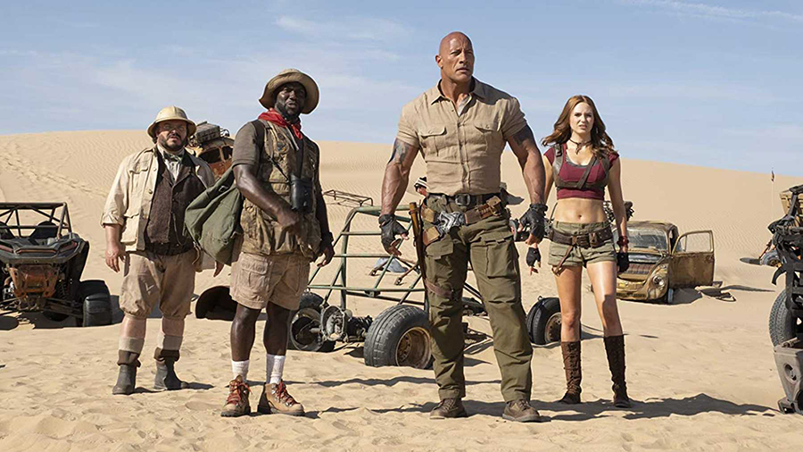 Jumanji 4 Dwayne Johnson Filmación Noviembre 2025