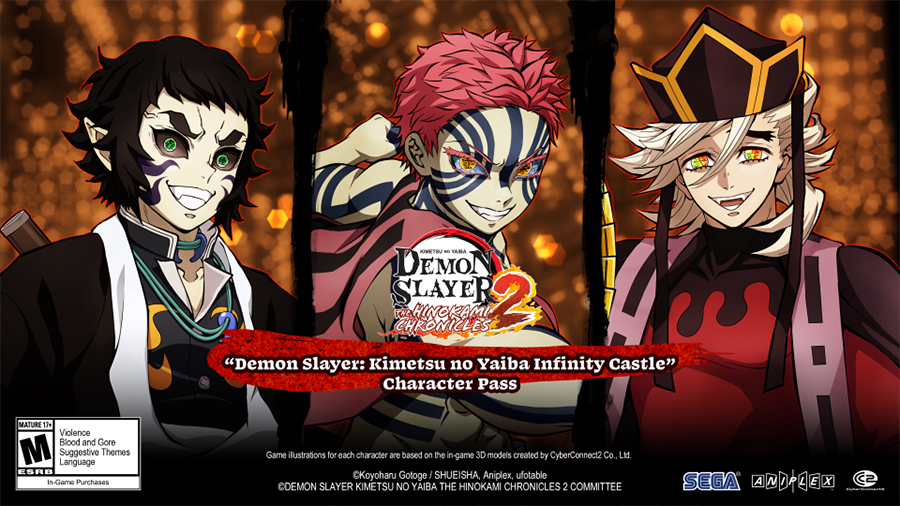 Pase de Personajes DLC Castillo Infinito Demon Slayer -Kimetsu no Yaiba- The Hinokami Chronicles 2
