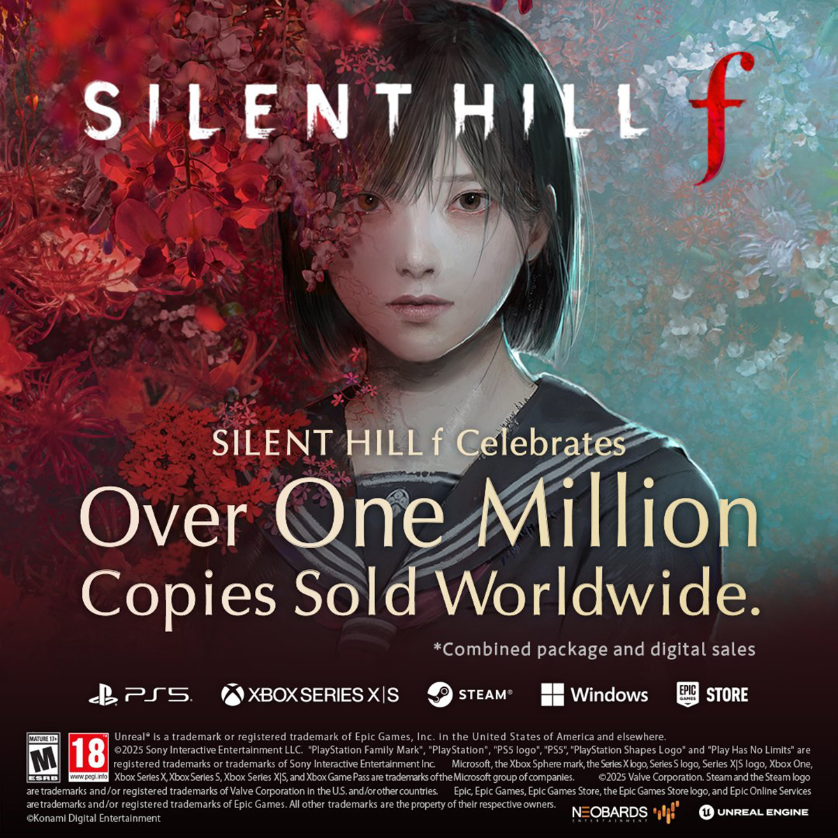 Konami celebra el millón de copias de Silent Hill f