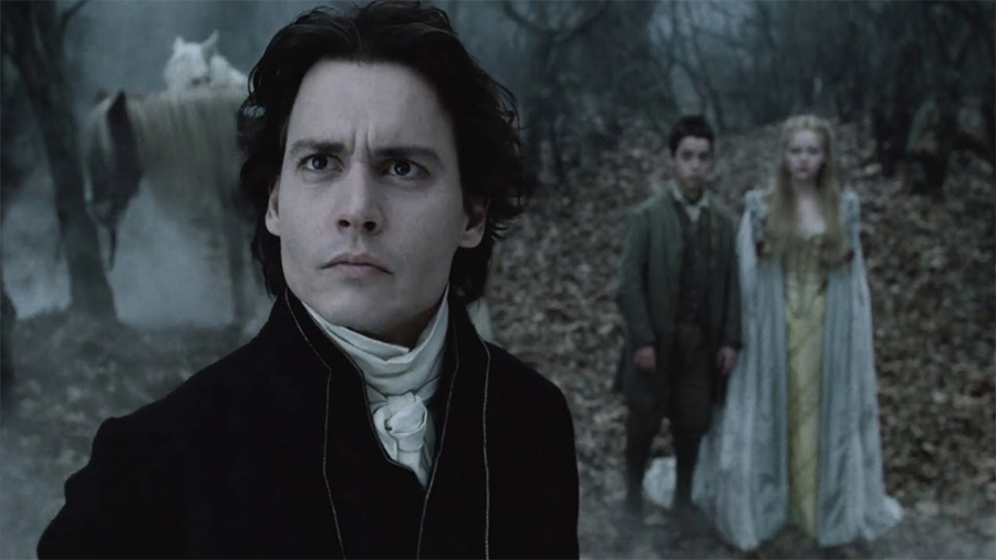 Sleepy Hollow Tim Burton Película Johnny Depp