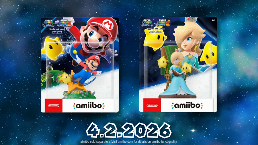 Super Mario Galaxy 1+2 Nuevos Amiibo 2026