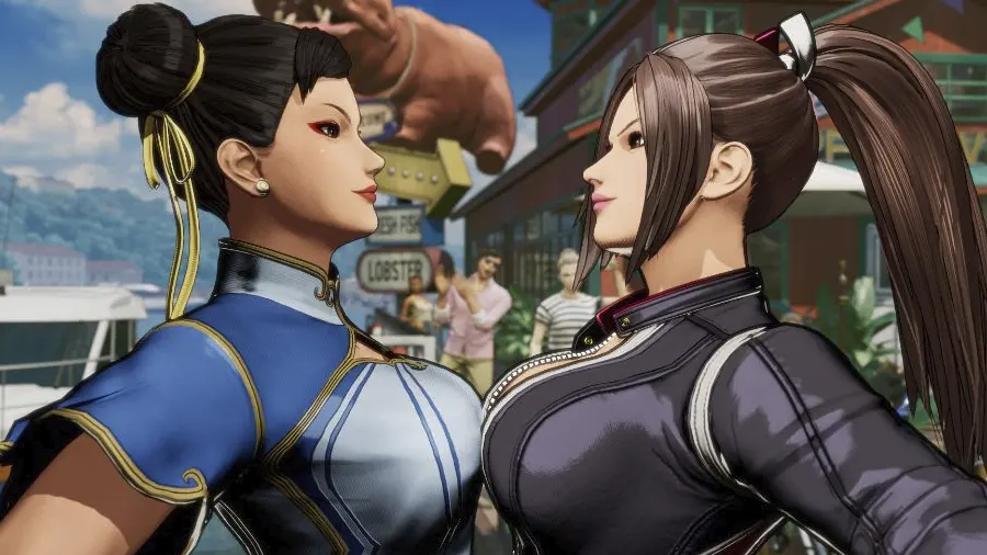 Chun-Li como personaje invitado en Fatal Fury: City of the Wolves
