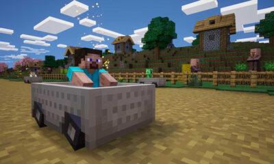 Pack de Minecraft, ya disponible en Sonic Racing: CrossWorlds