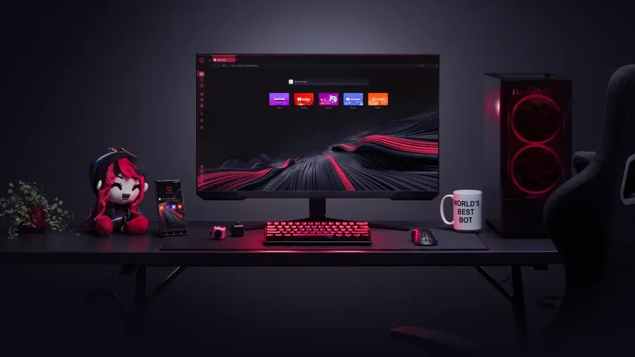 Opera GX lanza su nuevo modo Streaming