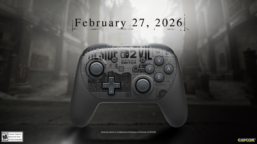 Resident Evil Requiem Pro Controller Nintendo Switch 2