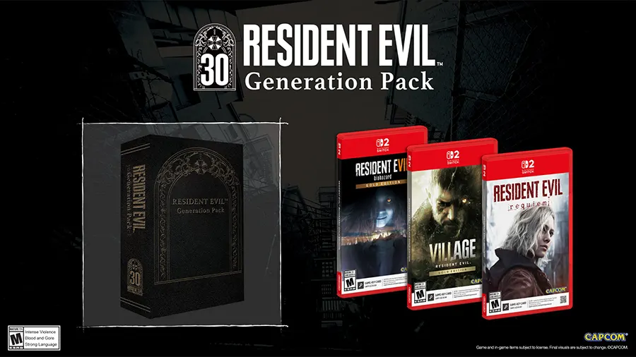 Resident Evil Triple Pack Nintendo Switch 2