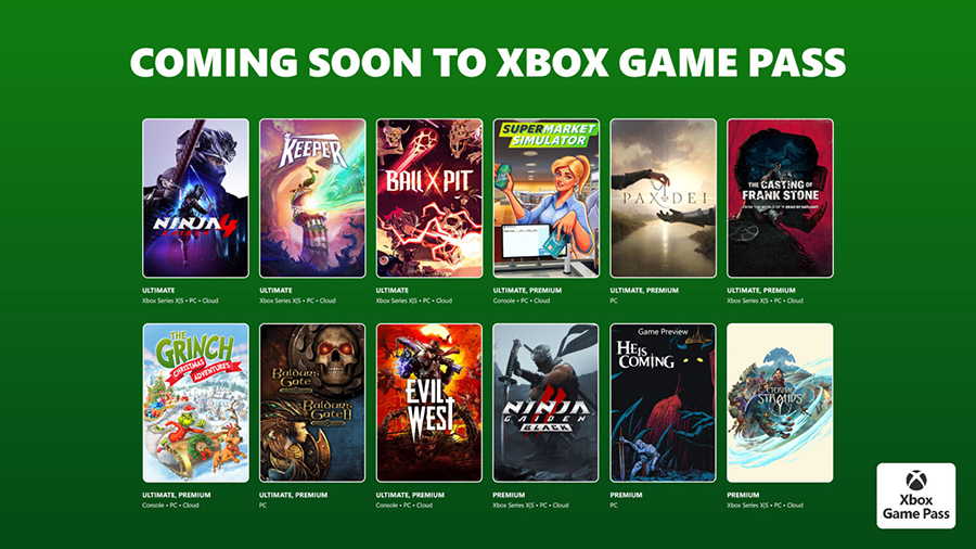 Xbox Game Pass Octubre 2025