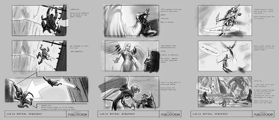 Arte conceptual Dante's Inferno 2: Purgatorio