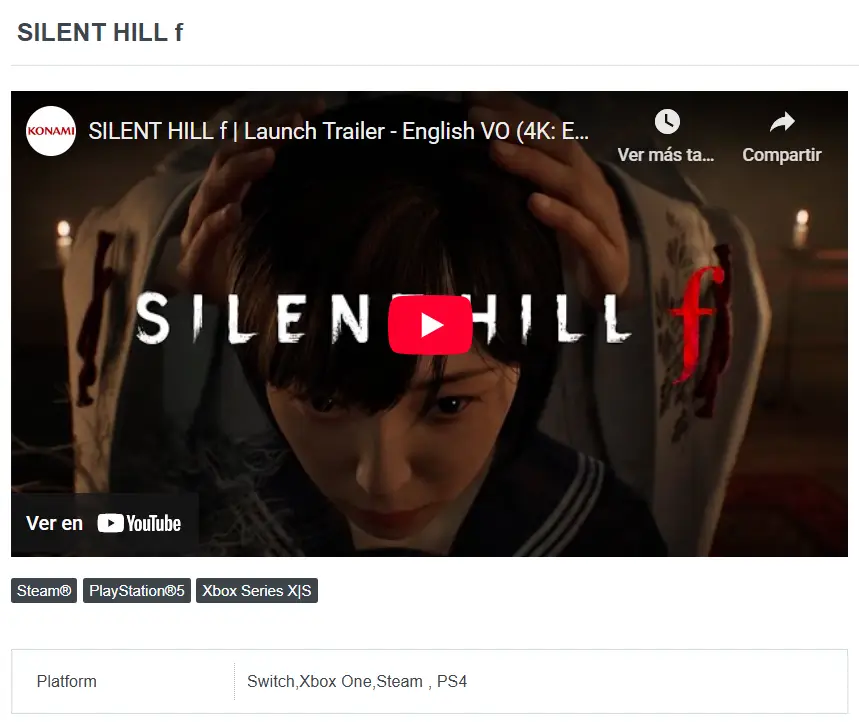 Silent Hill f