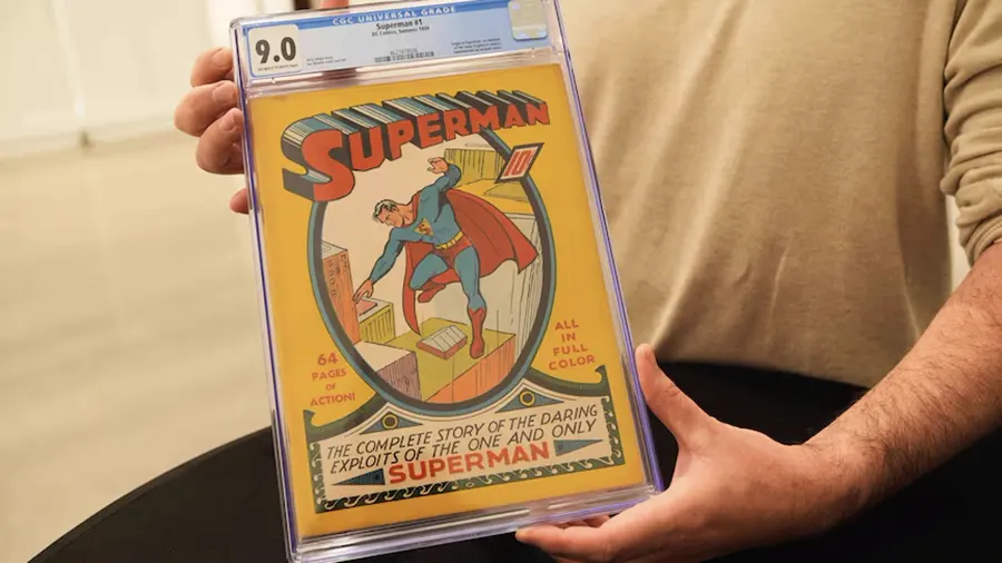 Histórica venta de Superman #1
